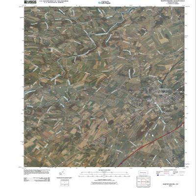 2010 Shippensburg, PA - Pennsylvania - USGS Historical Topographic Map : 44in x 59in, Large Wall Art Map