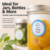 CHUBBIEE 2" Mason Jar Canning Labels, 9 Colors, Microwave/Freezer Safe, 90 view 4