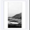 Frame It Easy 5 x 33 White Natural Wood Frame (Dayton) with Matting view 1