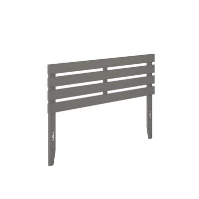 AFI, Oxford Headboard, Queen with Attachable USB Charger, Gray