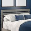 AFI, Oxford Headboard, Queen with Attachable USB Charger, Gray view 2