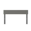 AFI, Boston Headboard, Full, Grey view 4