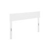 AFI, Boston Headboard, Full, White view 1