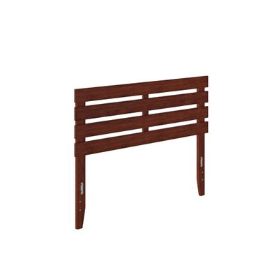 AFI, Oxford Full Headboard with Attachable USB Charger, Walnut