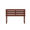 AFI, Oxford Full Headboard with Attachable USB Charger, Walnut view 4