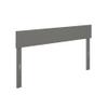 AFI, Boston Headboard, Queen, Grey view 1