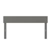 AFI, Boston Headboard, Queen, Grey view 4