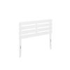 AFI, Oxford Full Headboard with Attachable USB Charger, White view 1