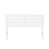 AFI, Oxford Queen Headboard with Attachable USB Charger, White view 4