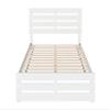 AFI, Oxford Full Platform Bed with Matching Footboard, White view 4