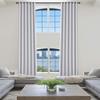 TWOPAGES Loft Curtain, 180 Inch Long for Loft Essential Darkening Thermal Insulated Curtains for Living Room/Bedroom Blackout Window Drape (Greyish White 1 Panel 50Wx180L) view 1