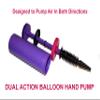 2 Pack - Tota Hand Held 2-Way Dual Action Balloon Pump for Balloons - Balloon Inflator Pumps in Both Directions view 3