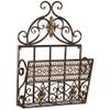 Touch of Class Charleston Metal Wall Organizer Bronze Single 13" Wx5 Dx19 H view 1