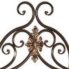 Touch of Class Charleston Metal Wall Organizer Bronze Single 13" Wx5 Dx19 H view 4