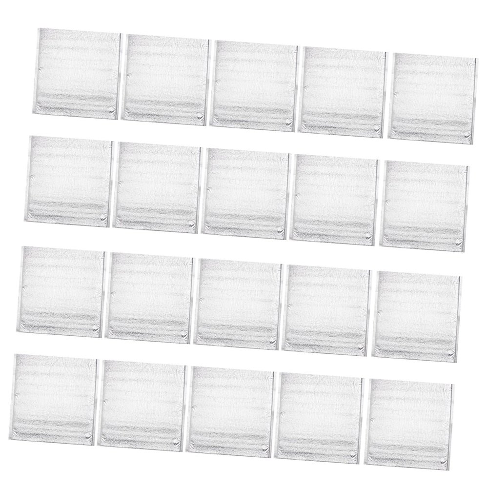 UPKOCH 20pcs Disposable Food Thermal Pouches Hot Cold Insulation Food Bags Take out Aluminum Food Shipping Pouches for Picnic Camping Store (30x30cm)