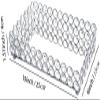 Feyarl Crystal Perfume Tray Cosmetic Makeup Vanity Tray Jewelry Trinket Rings Earrings Organizer Decorative Tray Storage for Home Deco Wedding Dresser Coffee Tabletop Girl Women Gift(10" x 6 "Silver) view 2