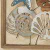 Coastal Medley Seashell Openwork Wall Art Earth Tones 20" square Set of 2 view 4