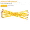 Jeemiter 24 FT Fiberglass Running Electrical Wire Cable Glow Rods Wire Pulling, Fish Rods Electrical Kit with 6 Different Attachments and Fish Tape Wire Puller Kit view 2