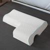 Star Screen Pillow, Couples Pillow, Arched Cuddle Pillow with Slow Rebound Memory Foam for Arm Rest, Anti Pressure Hand Pillow for Couples Sleeping Noon Breaks Home (C-Left) view 1
