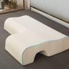 Star Screen Pillow, Couples Pillow, Arched Cuddle Pillow with Slow Rebound Memory Foam for Arm Rest, Anti Pressure Hand Pillow for Couples Sleeping Noon Breaks Home (C-Left) view 2