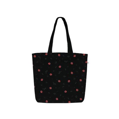 Eco Right Aesthetic Canvas Tote Bag for Women Large Zipper Tote Bags with Pocket, Womens Tote Bag for Yoga, Work, Beach