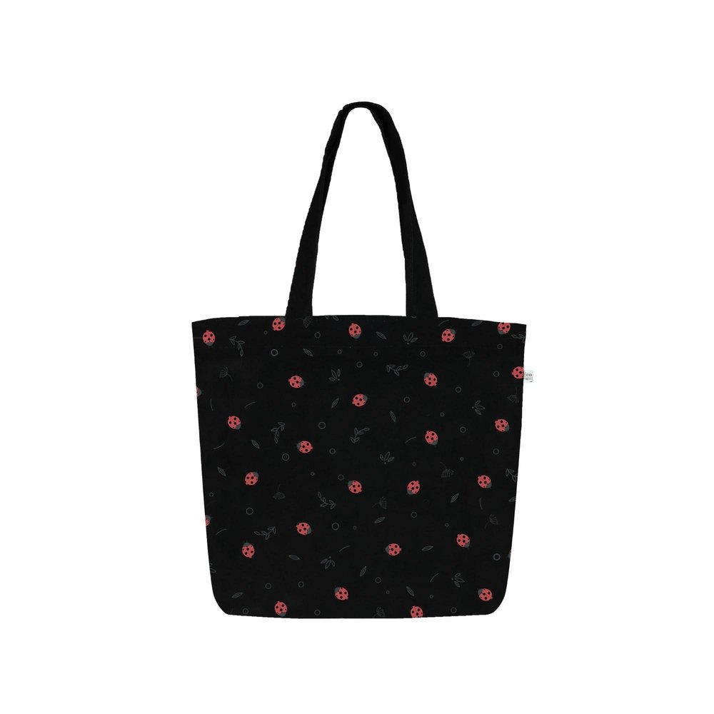 Eco Right Aesthetic Canvas Tote Bag for Women Large Zipper Tote Bags with Pocket, Womens Tote Bag for Yoga, Work, Beach