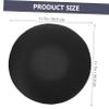 BESPORTBLE Thick Elastic Barstool Seat Cushion Cover Stool Cover Soft Round Chair Protector for Home Shop - Black (Diameter 30cm) view 2
