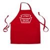 Dressdown I Put Ketchup On My Ketchup - Unisex Adult Kitchen/BBQ Apron - Red - One Size view 3