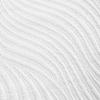 Superior Cascade Cotton 3 Piece Bedspread Set, Home Bed Decor, Decorative Textured Bed Spread, 2 Pillow Shams, Airy Blanket, Matelasse Coverlet Bedding, Wave Pattern Design, Full, White view 3