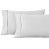 Superior 1200-Thread Count Egyptian Cotton Solid Pillowcase Set, Platinum view 1