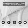 Superior 1200-Thread Count Egyptian Cotton Solid Pillowcase Set, Platinum view 3