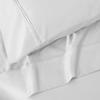 Superior 1200-Thread Count Egyptian Cotton Solid Pillowcase Set, Platinum view 4