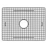 Steel Bottom Grid in Matte Black Finish view 1