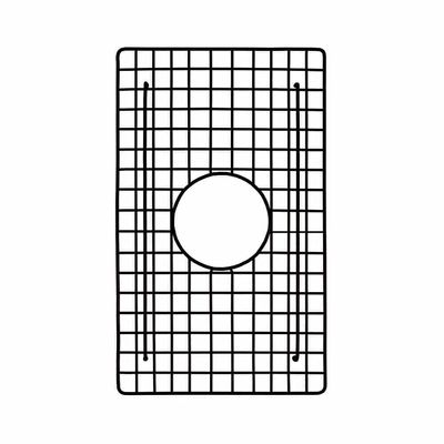 Native Trails 17.25"x10.25" Small Bowl Sink Bottom Grid Matte Black Matte