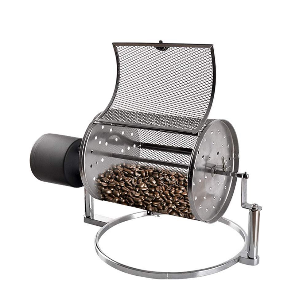 AnEssOil 110V Coffee roaster electric roaster household with automatic cooling function open fire fried beans adjustable speed peanut