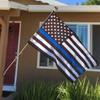 JumpingLight Quality Thin Blue Line American Police Flag 3X5' Fade Resistant Stars & Stripes view 1