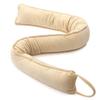 DreamQuil Under Door Draft Stopper Noise Air Door Snake Draft Blocker Window Draft Stopper Reduce Light Wind Door Seal Sweep 36 inch (Cream White) view 1