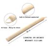 DreamQuil Under Door Draft Stopper Noise Air Door Snake Draft Blocker Window Draft Stopper Reduce Light Wind Door Seal Sweep 36 inch (Cream White) view 3