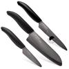 Kyocera Revolution 3pc ceramic knife set, 6", 5" and 3", Black view 1