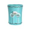 Popular Bath Poppy Fields, Waste Basket, Aqua view 1