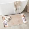 Popular Bath 959451 Poppy Fields, Bath Rug, Pastel Moss view 2