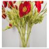 23.6" Room Simulation Bouquet Decorative Artificial Flowers Hair Poppy 10 PCS (Red) view 3