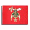 JumpingLight Shriner Shriners Sword Emblem 3x5 ft Flag Banner Indoor/Outdoor (150 Denier) view 1