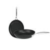 Cristel Castel Pro Ultralu Set of 2 Non-Stick 8 Inch and 9.5 Inch Frying Pans view 1