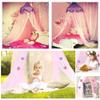 NYDECOR Mosquito Net Bed Canopy Curtains Princess Butterfly Reading Canopies for Girls Kids Single Twin Full Queen Size Beds, Pink and Purple view 2