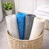 BrylaneHome Extra Long Tub Mat with River Stones Design - Clear view 2