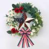 2pcs Patriotic Metal Barn Star Outdoor Indoor Hanging Wall Decor Star Ornaments 4th of July Decoration Country Style (21"-A) view 3