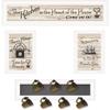 Trendy Decor 4U V435-MPH-226G Kitchen Mug Rack Collection Wall Art Farmhouse Positive Affirmations view 1