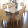 Highland Manor Wood Products 2 Sided Tapered Dining Table Leg - 29" Tall x 3 1/2" Wide - Unfinished Wooden Leg for Kitchen Tables and Desks (Hard Maple) (1 Leg) view 4