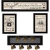 Trendy Decor 4U V435-MPH-704G Kitchen Mug Rack Collection Wall Art Farmhouse Positive Affirmations view 1